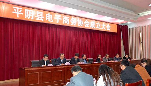 平阴县电子商务协会建立大会隆重召开
