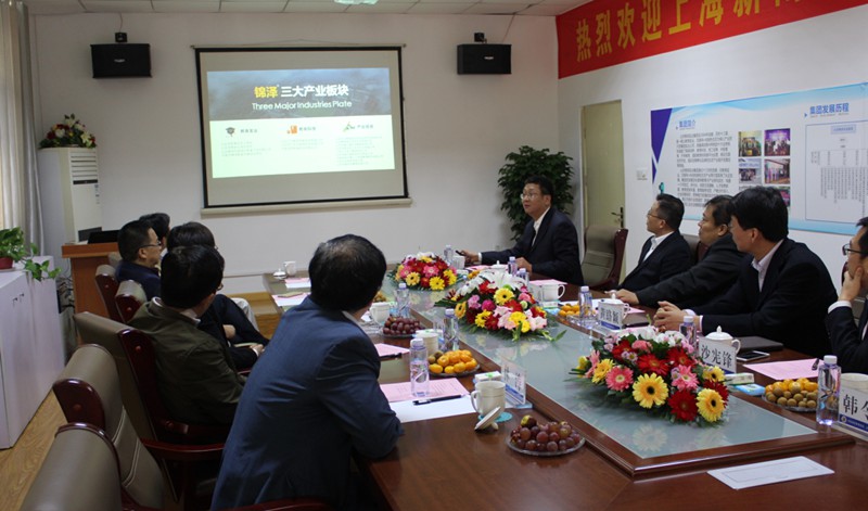 上海新南洋股份有限公司领导莅临AG旗舰厅集团考察交流